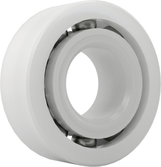 Kuru Çalışan Bilyalı Rulman, Anma Numarası R8A, 1/2" Mil Çapı için