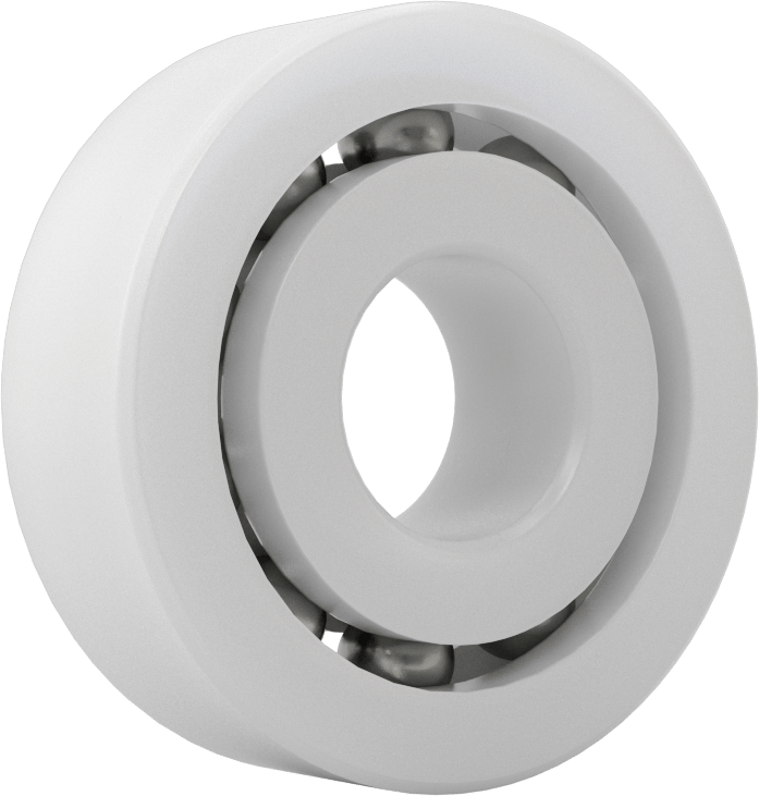 Kuru Çalışan Bilyalı Rulman, Anma Numarası R10B, 1/2" Mil Çapı için