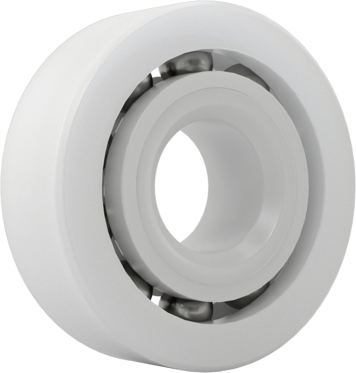 Kuru Çalışan Bilyalı Rulman, Anma Numarası R10B, 1/2" Mil Çapı için