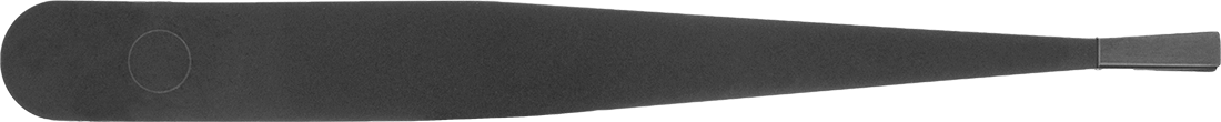Plastik Cımbız, Karbon Fiber, 0,138“ genişlik x 0,008” kalınlıkta standart kare uçlu