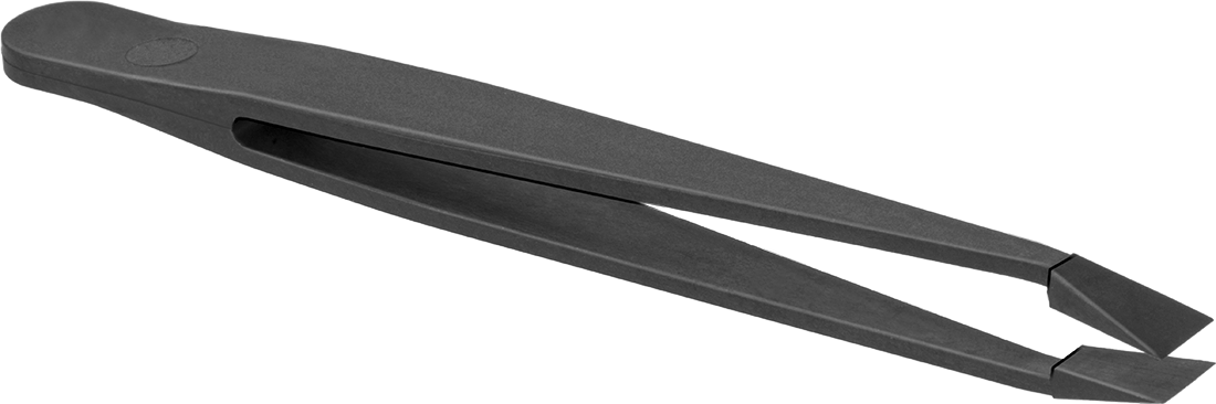 Plastik Cımbız, Karbon Fiber, 0,303 inç Genişlik x 0,008 inç Kalınlık Standart Kare Uçlu