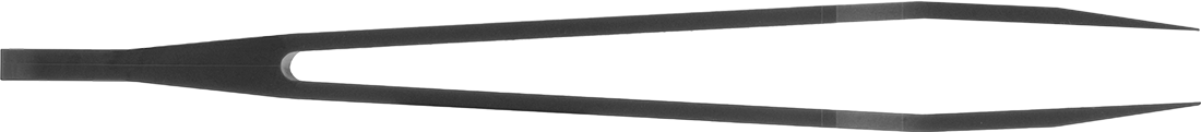 Plastik Cımbız, Karbon Fiber, 0,079“ Genişlik x 0,020” Kalınlık İnce Yuvarlak Uçlar