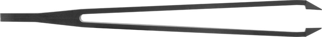 Plastik Cımbız, Karbon Fiber, 0,02 inç Genişlik x 0,024 inç Kalınlık, Bükülmüş Sivri Uçlar