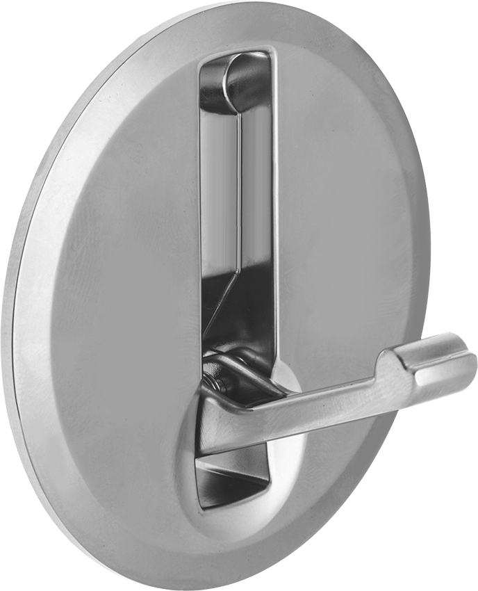 Gömme Asma Kancası, Otomatik Kapanma, 2-1/2“ Genişlik x 2-1/2” Yükseklik x 3/4" Derinlik Toplam