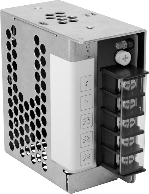 Güç Kaynağı, Tek Faz, 100-240 VAC Giriş, 12 V DC ve 1,3 A Çıkış