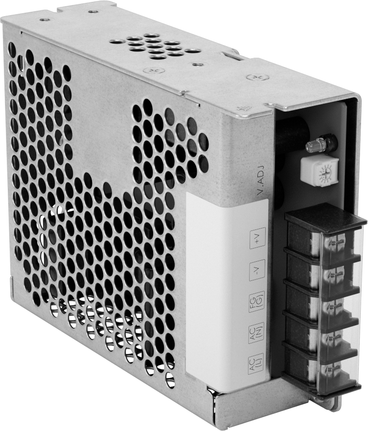 Güç Kaynağı, Tek Faz, 100-240 VAC Giriş, 15 VDC ve 10 A Çıkış