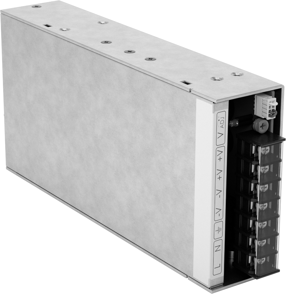 Güç Kaynağı, Tek Faz, 100-240 VAC Giriş, 3,3 VDC ve 40 A Çıkış