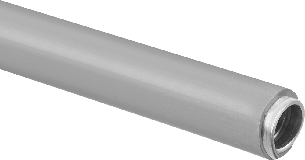 Fiber Optik Kablo için Esnek Metal Kanal, Silikon Kapak, 0.14" ID, 0.23" OD