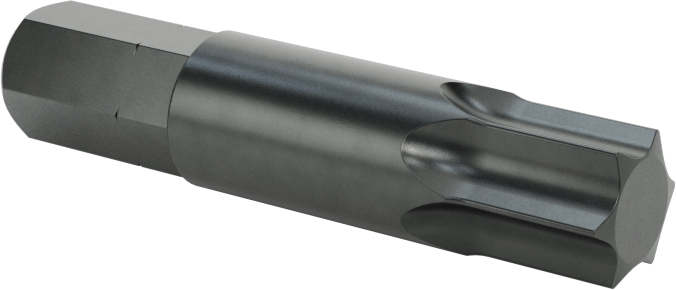 Çelik Torx Ucu, 1/4" Altıgen Şaft, T45 Boyutu