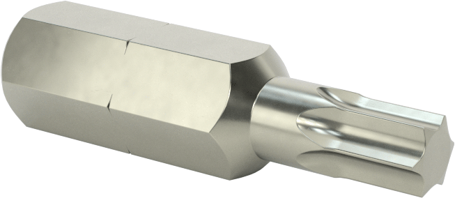 Çelik Torx Ucu, 5/16" Altıgen Şaft, T30 Boyutu