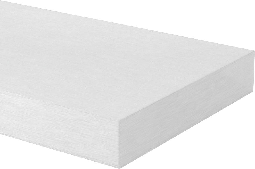 Ultra Yüksek Sıcaklığa Dayanıklı Garolite G-7 Levha, 4 inç Genişlik x 6 inç Uzunluk, 3/4" Kalınlık