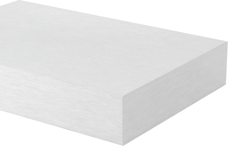 Ultra Yüksek Sıcaklığa Dayanıklı Garolite G-7 Levha, 4 inç Genişlik x 6 inç Uzunluk, 1" Kalınlık