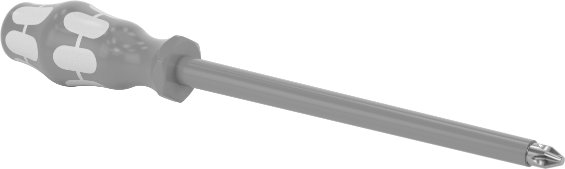 Elektrik Yalıtımlı Tornavida, Numara 4 Phillips, 8“ Uzunluk x 15/32” Genişlik Mil