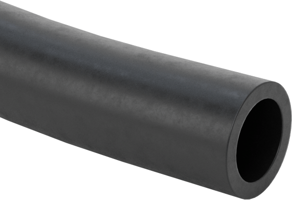 Sürekli Esnek Yumuşak Kauçuk Boru, Kimyasallar için, 10 mm ID, 14 mm OD