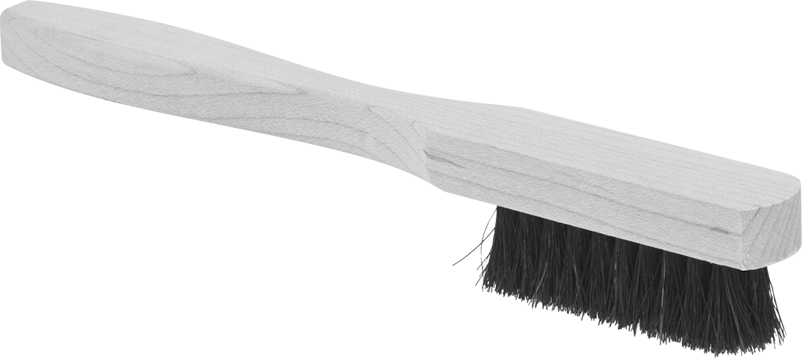 1/2" Geniş At Kılı El Fırçası, 6" Toplam Uzunluk