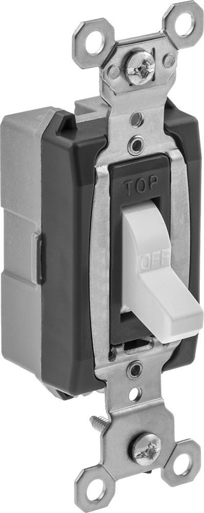 Toggle Işık Anahtarı, 4 Yollu,, Vida Terminalleri Tel Konektör Tipi, 20A