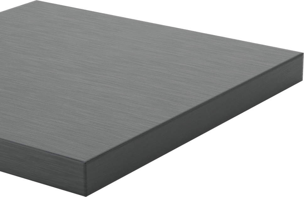 Elektrik Yalıtımlı Garolite XX Levha, Siyah, 6" x 6" x 1/2"