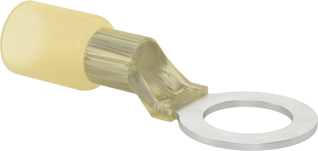 Isıyla Daralan Halka Terminalleri, 12-10 AWG ve 3/8" Vida Boyutu için