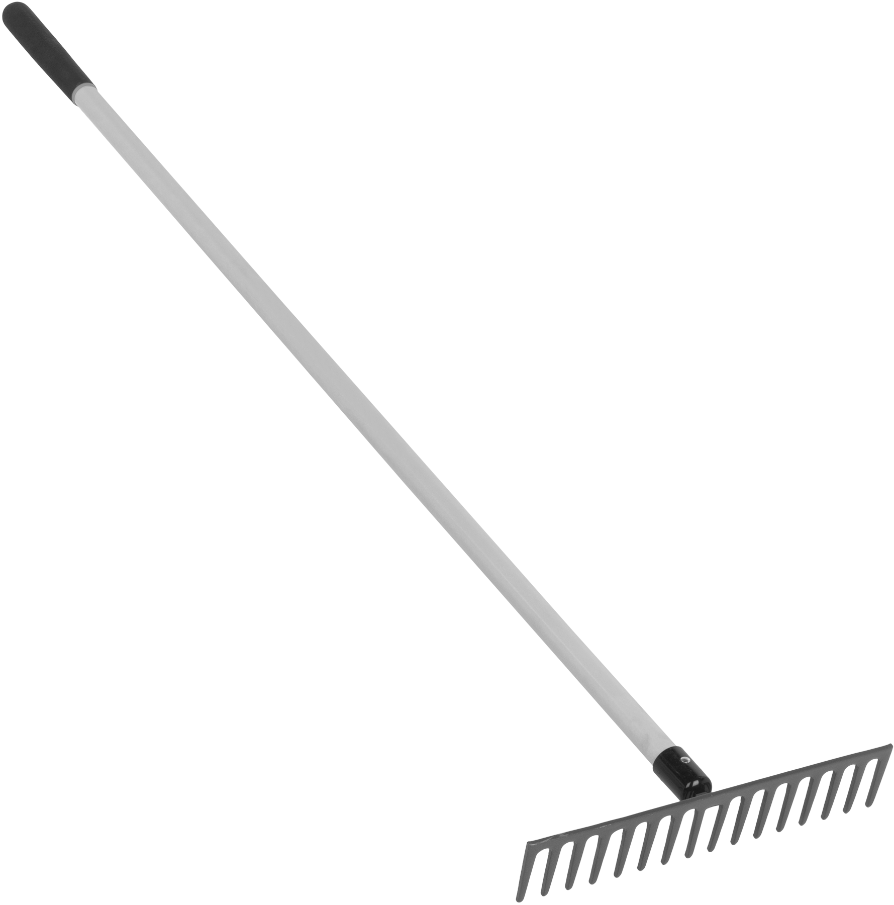 Tırmık, 66 inç Uzunluk x 16 inç Genişlik Toplam, 16 Düz Diş, 64 inç Uzunlukta Sap