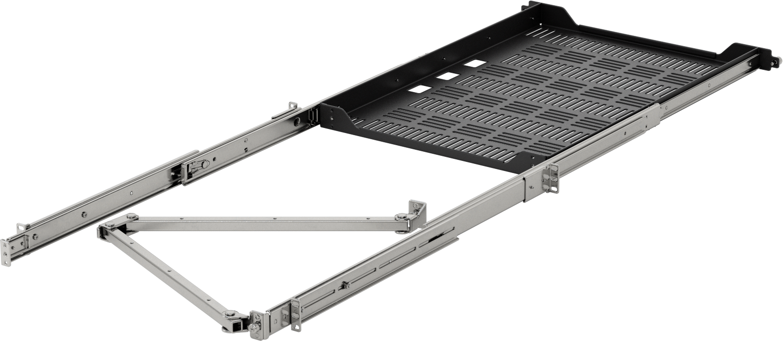 Elektronik Kabin Rafı, Toz Boyalı Çelik, 16 inç x 24 inç Raf
