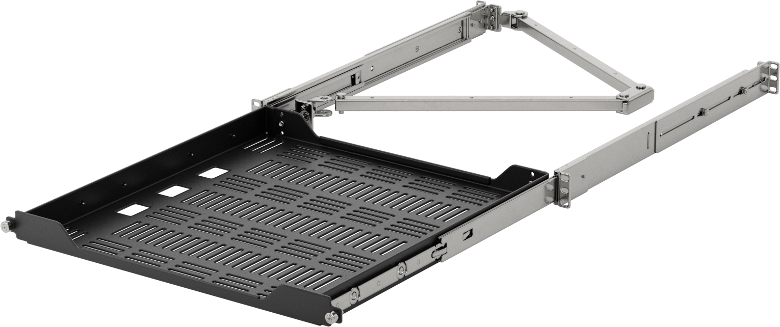 Elektronik Kabin Rafı, Toz Boyalı Alüminyum, 16-3/4“ x 18” Raf