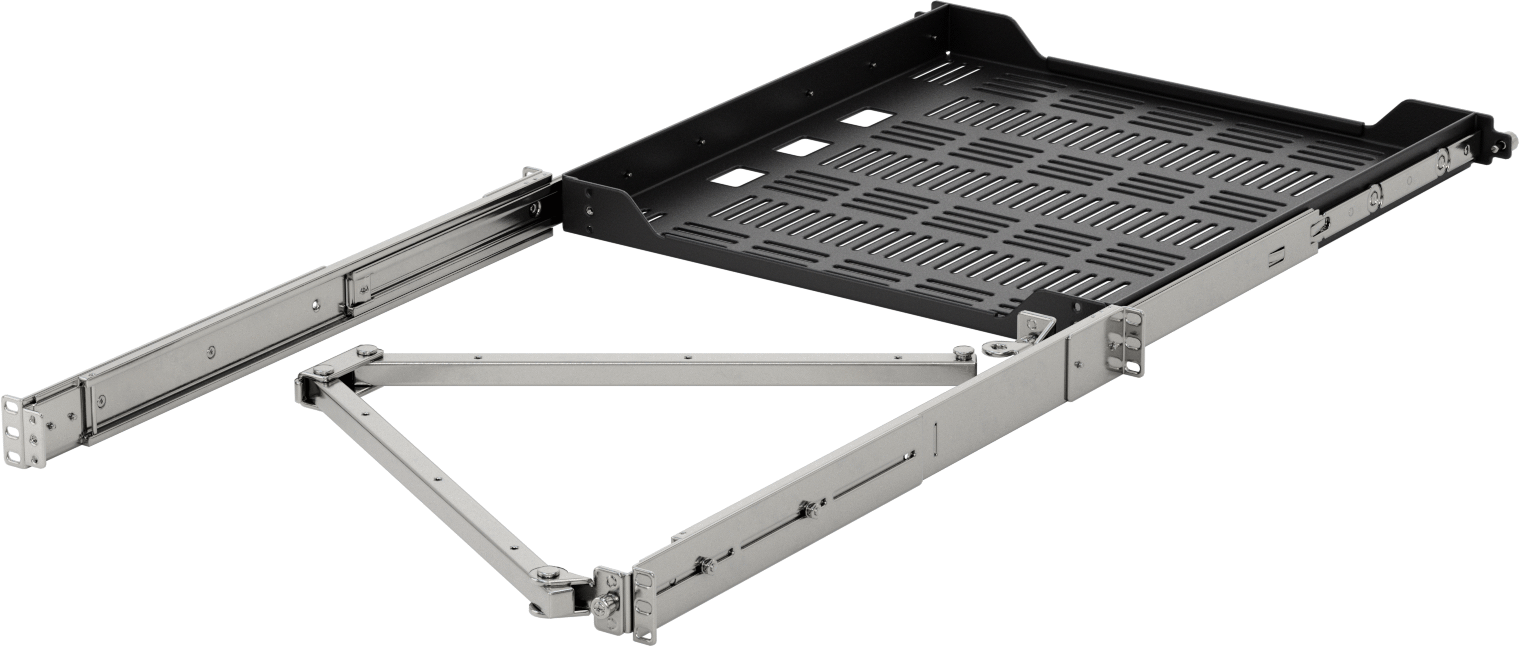 Elektronik Kabin Rafı, Toz Boyalı Alüminyum, 16-3/4“ x 18” Raf