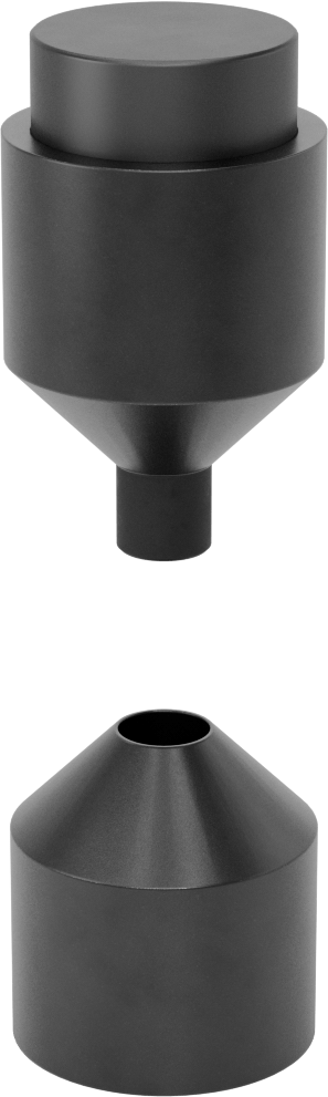 Manyetik Boru Flanşı Hizalama Pimi, 1/2“ ila 1-7/16” Flanş Delik Çapı için