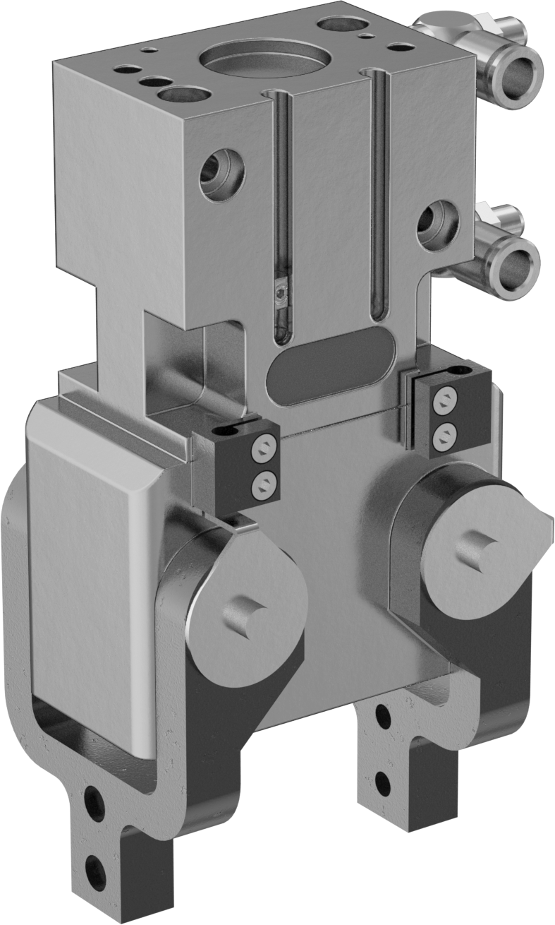 Havalı Tutucu, Açılı, Zorlamalı Hava Çenesi Geri Dönüşü, IP67, 133 mm Toplam Uzunluk