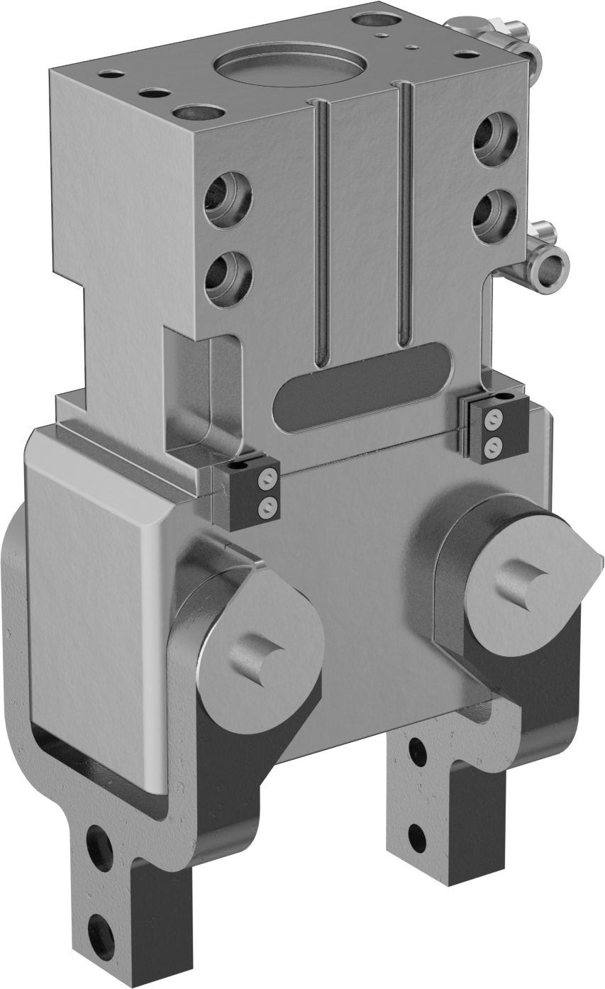 Havalı Tutucu, Açılı, Zorlamalı Hava Çenesi Geri Dönüşü, IP67, 183 mm Toplam Uzunluk
