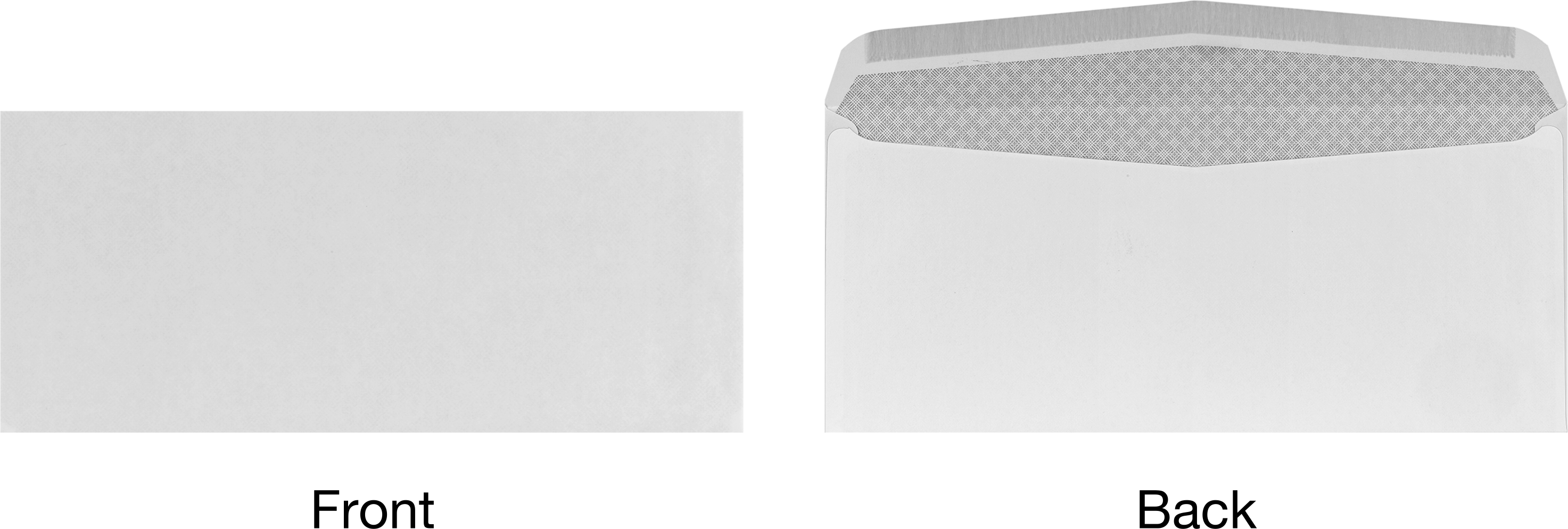 With Security Tint (Gummed Seal)