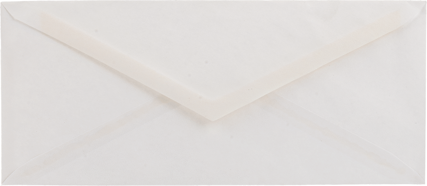 İş Zarfları, Çapraz Dikişli, Yapışkanlı Conta, 9-1/2“ Genişlik x 4-1/8” Yükseklik