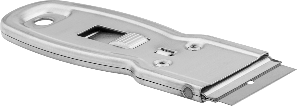 Jilet Bıçağı Düz Yüzey Kazıyıcı, 4-1/2" Toplam Uzunluk