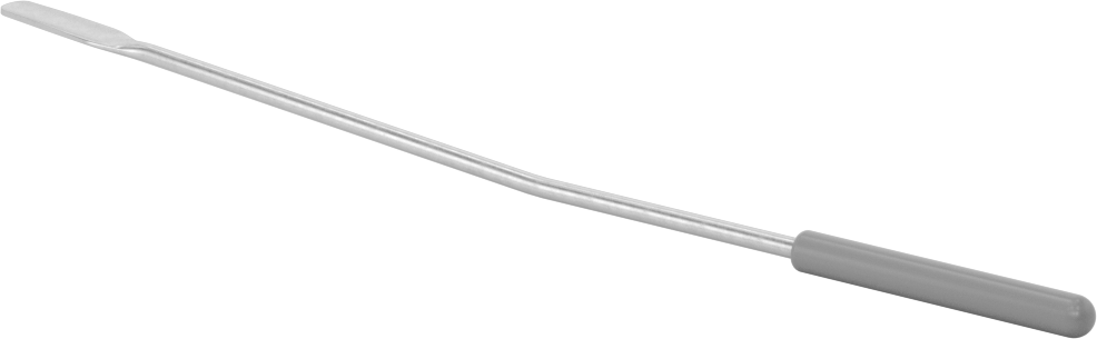 Paslanmaz Çelik Laboratuvar Spatulası, U Şeklinde, 6-1/2" Uzunluk