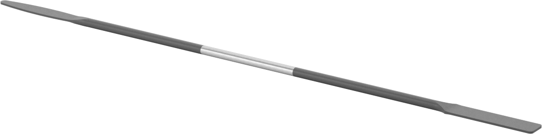 Paslanmaz Çelik Laboratuvar Spatulası, Yuvarlak x Konik Uçlar, 7-1/2 inç uzunluk