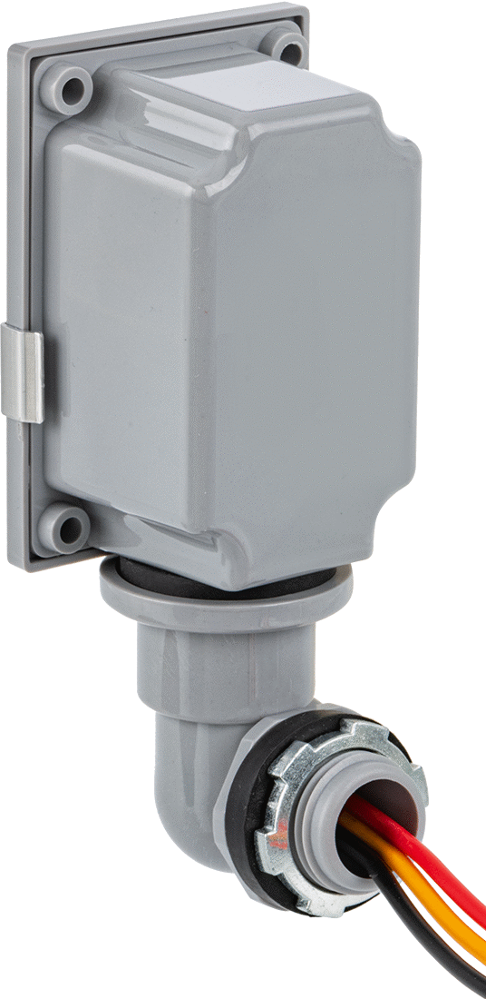 Kablo Kanalı Göbeği Montajlı Işık Algılayıcı Işık Kontrolü, Döner/Pivot Başlıklı, 12 V DC Giriş, 2" Yükseklik