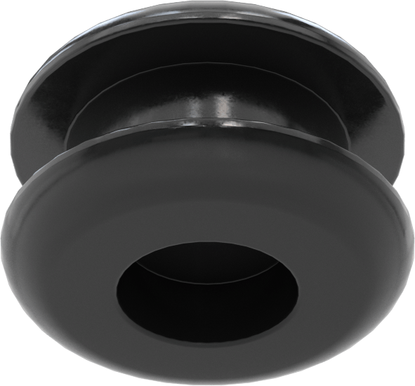 Buna-N Kauçuk Kesim Boyutlu Grometler, 5/16“ delik ve 1/8” malzeme kalınlığı için, 1/64" ila 3/16" ID