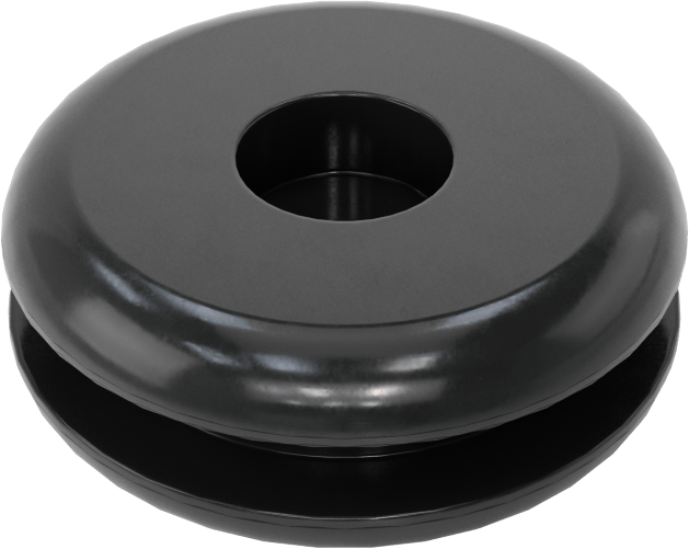 Buna-N Kauçuk Kesim Boyutlu Grometler, 3/4“ Delik Çapı ve 1/8” Malzeme Kalınlığı için, 1/64" ila 5/16" ID