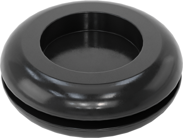 Buna-N Kauçuk Kesim Boyutlu Grometler, 7/8“ Delik Çapı ve 1/16” Malzeme Kalınlığı için, 1/64" ila 5/8" ID
