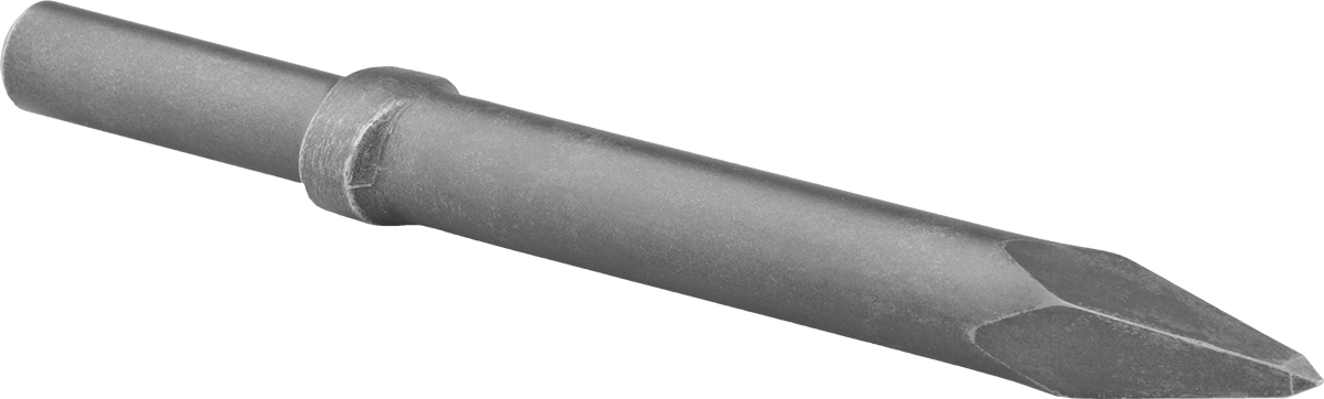 Kırıcı Çekiçler için Keski Ucu, 0,68" Yuvarlak Şaft, 1/4" Geniş Uçlu Bıçak, 9 inç Toplam