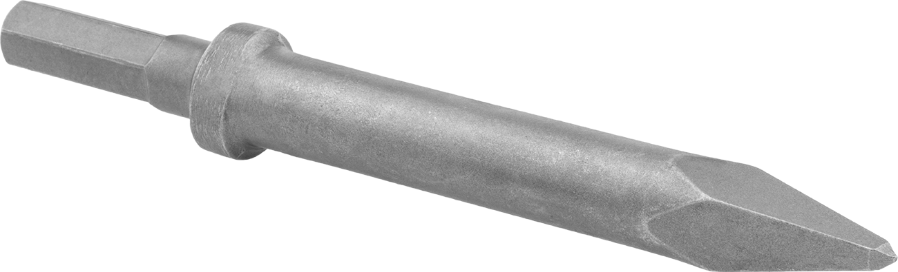 Kırıcı Çekiçler için Keski Ucu, 0,58" Altıgen Şaft, 1/4" Geniş Uçlu Bıçak, 9" Toplam Uzunluk