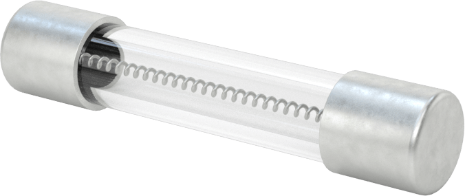 Cam Tüp Sigorta, Hızlı Etkili, 1/4" Çaplı 3AG Boyutu, 7A