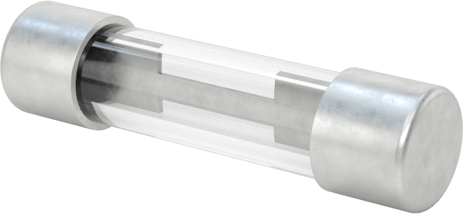 Cam Tüp Sigorta, Hızlı Etkili, 1/4" Çaplı 8AG Boyutu, 8A