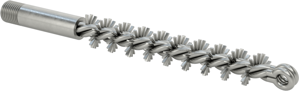 Boru Kazıyıcı, 1/4 NPSM Erkek, 3/4" Fırça Çapı