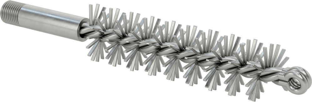 Boru Kazıyıcı, 1/4 NPSM Erkek, 1-1/4" Fırça Çapı