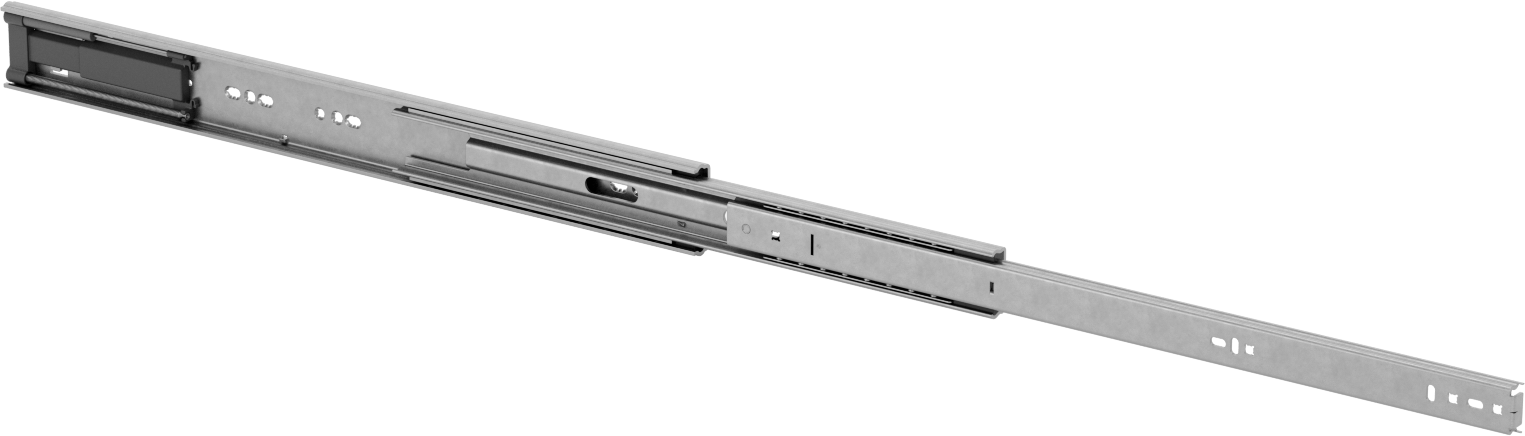 Yumuşak Kapanan Çelik Çekmece Kılavuzları, 20" Kapalı Uzunluk