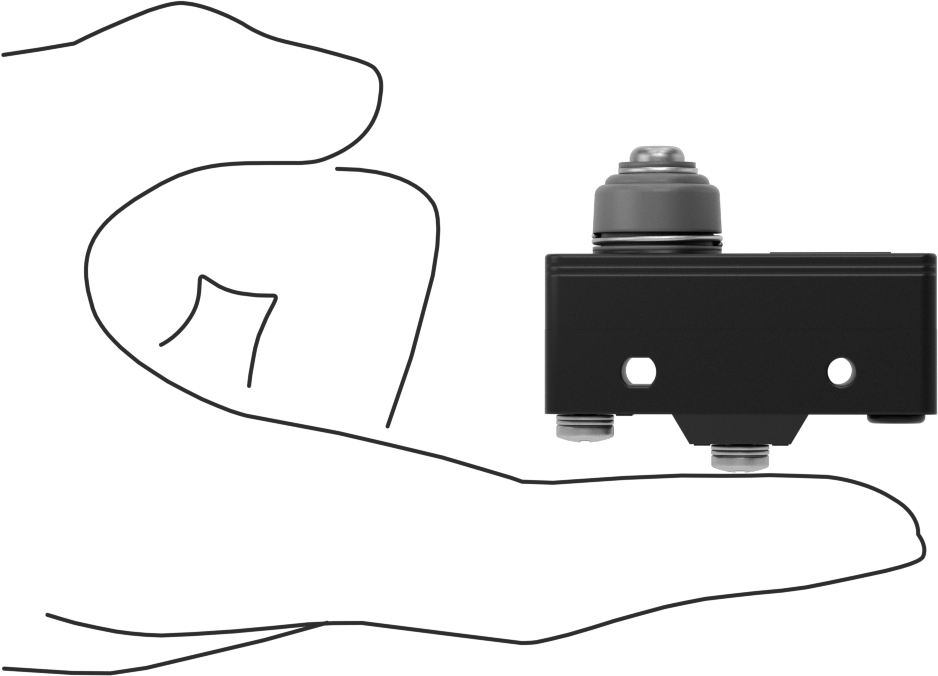 Anlık Anahtar, Vidalı Terminalleri ile, 0,54" Yüksek Pistonlu Aktüatör