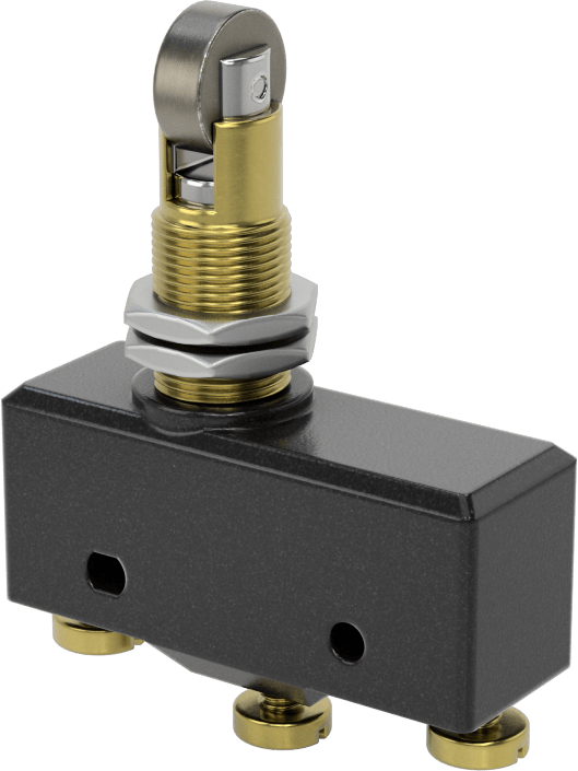 Anlık Anahtar, Çapraz Makaralı Piston, 1/2" Kesik için, 2 hp @ 250V AC