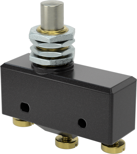 Anlık Anahtar, Pistonlu Aktüatör, 1/2" Kesik Çapı için, 2 hp @ 250V AC