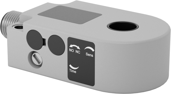 Halka DC Metal Nesne Yakınlık Anahtarı, 4 Kutuplu Mikro M12 Konektör ile, 10.1 mm ID, PNP, 2 Khz