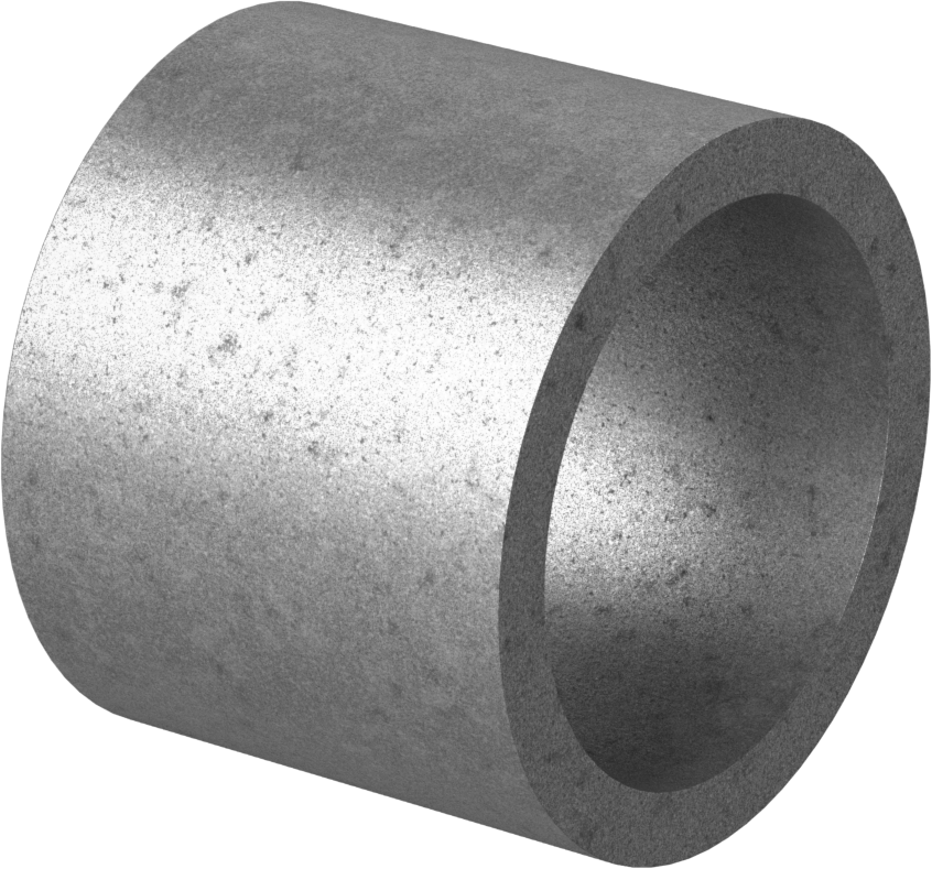 Gıda ve İçecek için Yağ Emdirilmiş Kovanlı Rulman, 841 Bronz, 12 mm Mil ve 15 mm Muhafaza İç Çapı için, 12 mm Uzunluk